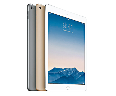 苹果发布iPad Air2: 549加元起售 现可订货